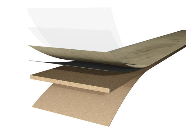 Ter Hürne Design-Vinylboden Comfort Aufbau