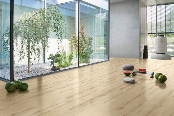 Parador Modular ONE Eiche Atmosphere natur in einer Wohnküche