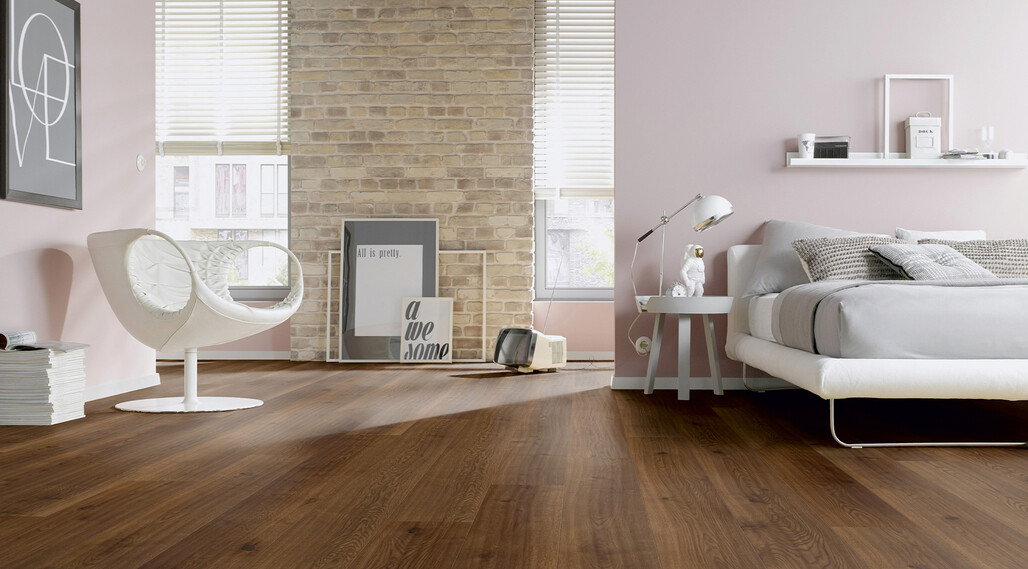 Ter Hürne Parkett Unique Collection Eiche Samtbraun Raumbild