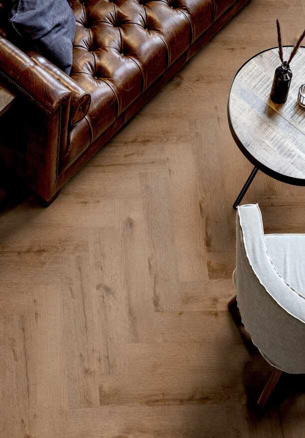 Ter Hürne-Design-Vinylboden Herringbone Edition