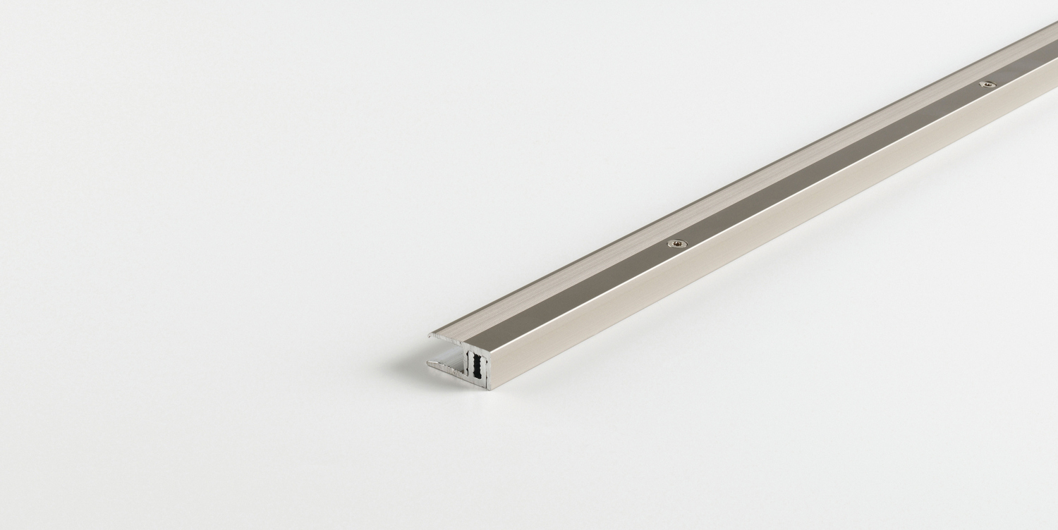 Parador Aluminium-Profile Abschlussprofil - Edelstahl 1740059