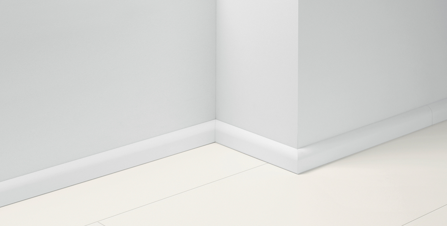 Parador Sockelleiste Dekorfolie SL 2 - Uni weiß D001 1745492