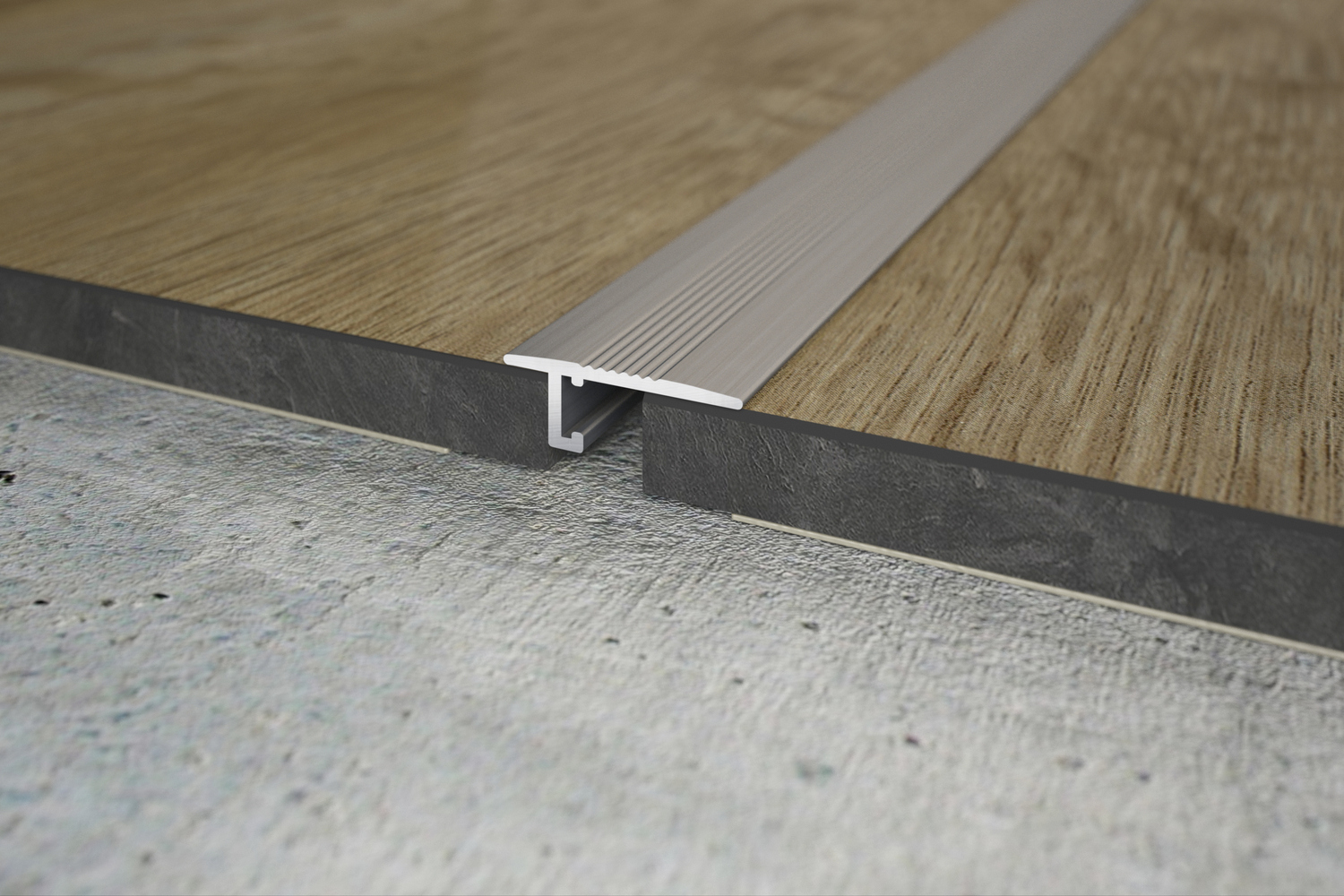 minileiste Übergangsprofil UL20X5 - Titan UL20X5-02
