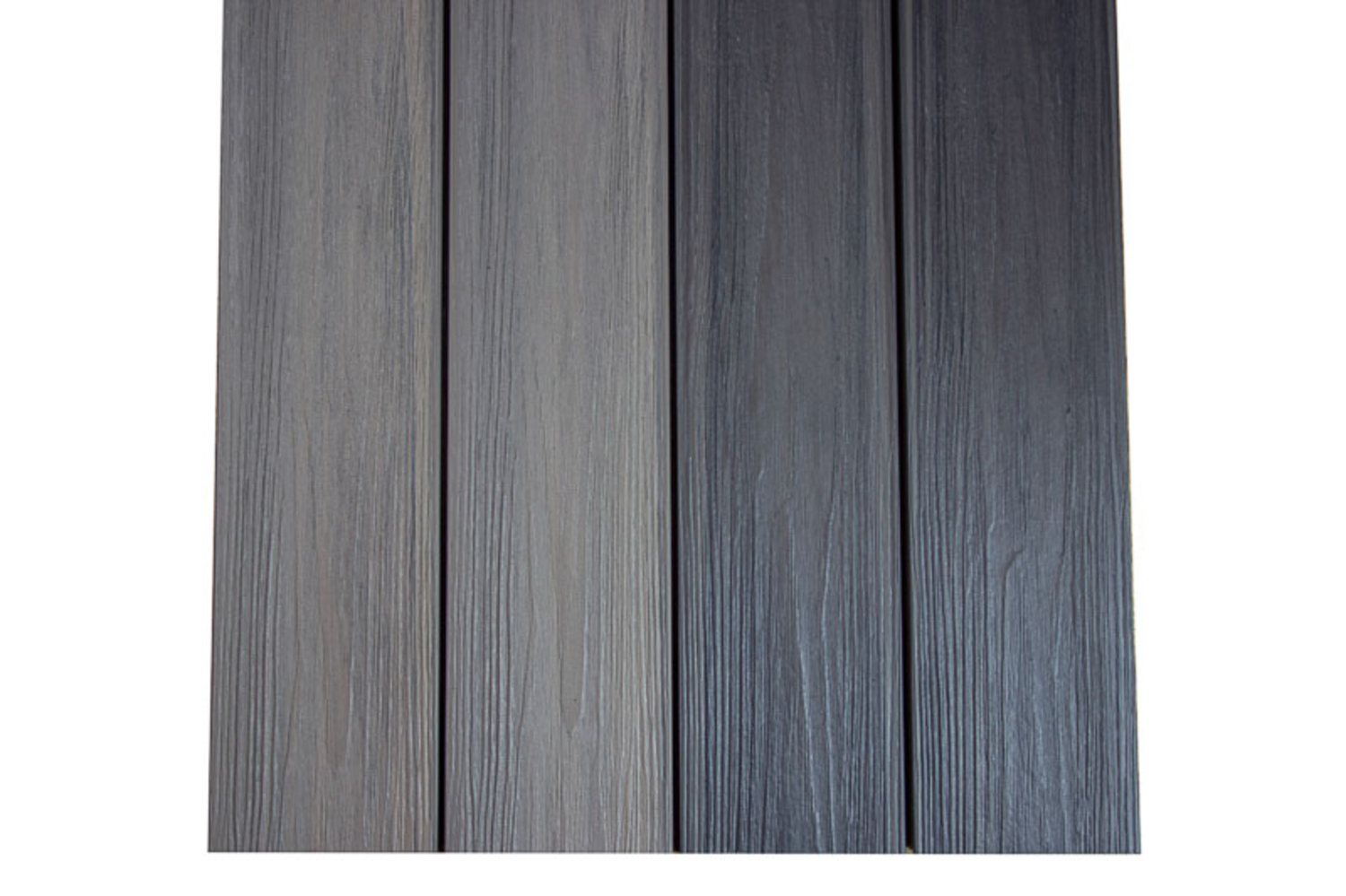 PR Flooring Terrassendiele BPC - Silber / grau Beidseitige Holzstruktur A0013890