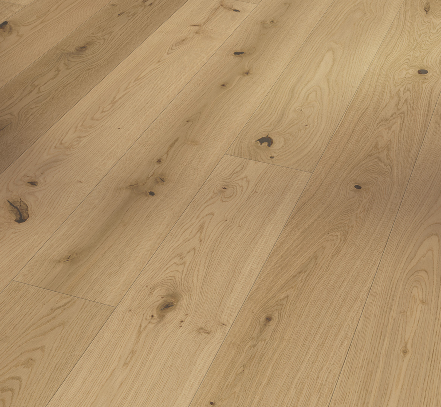 Parador Parkett Trendtime 4 -Eiche Lugana leicht geweißt weiß matt lackiert 1748905