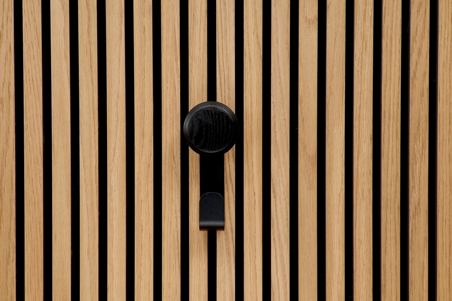 ter Hürne Anbauelement SilentDesign LivingWall - Metall pulverbeschichtet schwarz / Holz schwarz lackiert 1101340203