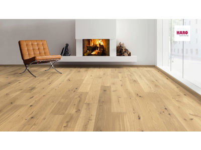 HARO Prof. Parkett 4000 Parkett Eiche invisible strukturiert Stab Landhausdiele Maxim 541003 | 3