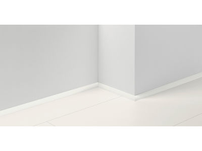 Parador Viertelstab Sockelleiste Dekorfolie Weiß Grundiert D004 1745274 | 1