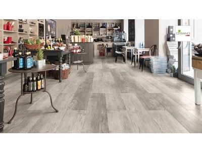 HARO DISANO Project Designboden Country Eiche grau rustikal strukturiert Designboden Landhausdiele 4VM 537297 | 1