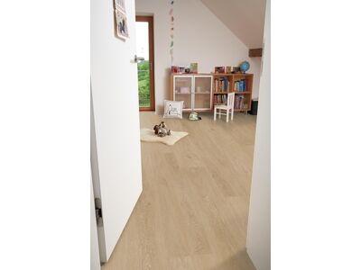 PR Flooring BA Vinylboden Eiche Harmony Sand Struktur mit Holz-Synchronprägung Rigid / SPC Landhausdiele 62104 | 1