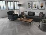 PR Flooring Check one Vinylboden Fläming Eiche Strukturprägung Rigid / SPC Fischgrät 2075H | 1