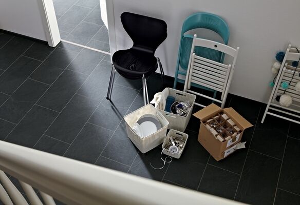  Meister LB 150 Laminat Schiefer anthrazit Steinporen-Struktur Fliese 857x8x398 mm 600003-0857398-06137 | 100280