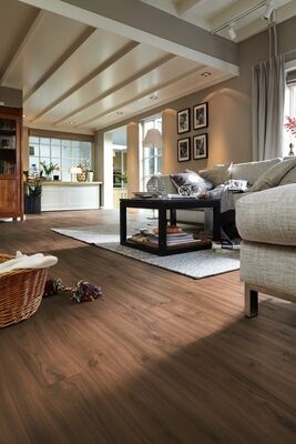  Meister LL 150 S Laminat Nussbaum Amore Rohholz-Poren-Struktur Landhausdiele 2052x10x220 mm 600008-2052220-06389 | 100394