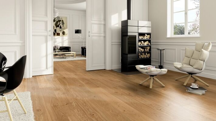  ter Hürne Light Collection Parkett Eiche Lund ausgeglichen gebürstet Landhausdiele 2190x187x13 mm 1101312805 | 101772