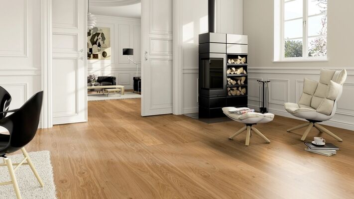 ter Hürne Light Collection Parkett Eiche Tropea ausgeglichen gebürstet Landhausdiele 2190x187x13 mm 1101312800 | 101850