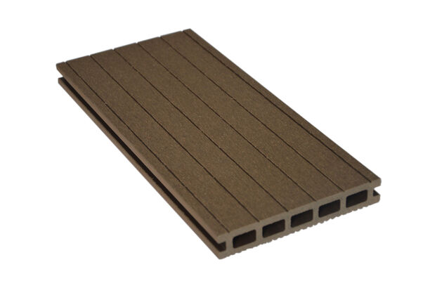 PR Flooring BPC Terrassendiele Mahagoni geriffelt / fein genutet Hohlkammerprofil Easy 2020 A0013175 | 52721