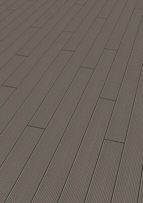 PR Flooring WPC Terrassendiele Silver Cedar geriffelt & glatt Hohlkammerprofil Strong 2020 A0013177 | 52949