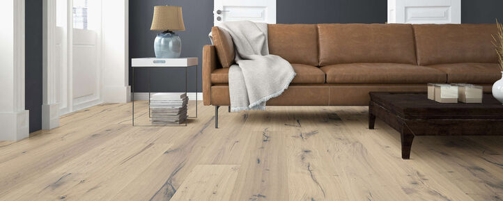  Style Flooring Handgehobelt Parkett Eiche Merano Rustikal Weiß Öl Landhausdiele DP224 2200x220x15 mm EHW220 | 53684