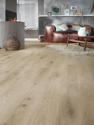 PR Flooring BA Vinylboden Eiche Agave Struktur mit Holzprägung Rigid / SPC Landhausdiele 61401-KC | 53705