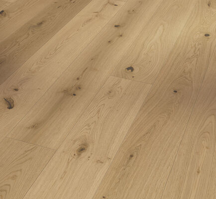 Parador Trendtime 4 Parkett Eiche Lugana leicht geweißt Rustikal weiß matt lackiert Landhausdiele 2010x160x13 mm 1748905 | 57367