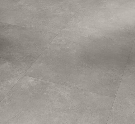  Parador Trendtime 5 Vinylboden Stein Trafalgar Hellgrau Mineralstruktur Rigid / SPC Großfliese 914x457x6 mm 1748846 | 58651