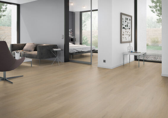 PR Flooring PR Collection Vinylboden Eiche Eving Synchronprägung Rigid Landhausdiele 1210x180x6,0 mm 240430KS | 60673