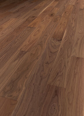  ter Hürne Grand Velvet Collection Parkett ausgeglichen lackiert Landhausdiele Naturholz Parkett Nussbaum 256 2190x162x13 mm 1101010173 | 73126