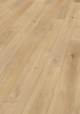  ter Hürne Grand Velvet Collection Parkett ausgeglichen gebürstet, gekälkt, mattlackiert Landhausdiele Naturholz Parkett Eiche grauweiß 2390x200x13 mm 1101010786 | 73249