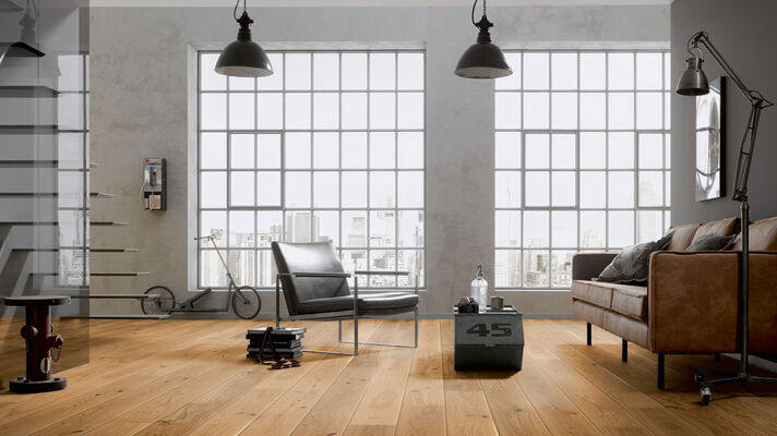  ter Hürne Moods Of Provence Collection Parkett ausdrucksstark gebürstet, mattlackiert Landhausdiele Naturholz Parkett Eiche 2390x200x13 mm 1101010788 | 73261