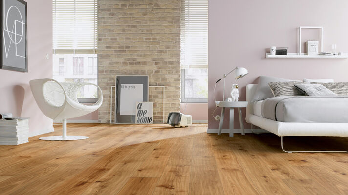  ter Hürne Unique Collection Parkett impulsiv handgehobelt, naturgeölt Landhausdiele Naturholz Parkett Eiche unique 2390x200x13 mm 1101012001 | 73435