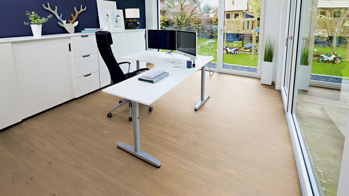  ter Hürne Heaven Collection Parkett ausgeglichen gebürstet, extra mattlackiert Landhausdiele Naturholz Parkett Eiche roheffekt 1407 2390x200x13 mm 1101012217 | 73537