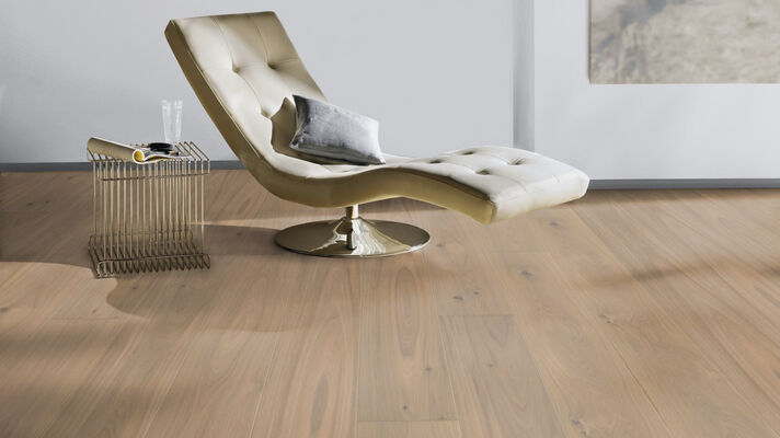  ter Hürne Heaven Collection Parkett ausgeglichen gebürstet, extra mattlackiert Landhausdiele Naturholz Parkett Eiche roheffekt 1407 2390x200x13 mm 1101012217 | 73540