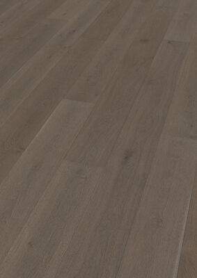 ter Hürne Heaven Collection Parkett ausgeglichen gebürstet, farbig extra mattlackiert Landhausdiele Naturholz Parkett Eiche basaltbraun 1416 2390x200x13 mm 1101012221 | 73585