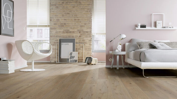  ter Hürne Earth Collection Parkett ausdrucksstark gebürstet, farbig naturgeölt Landhausdiele Naturholz Parkett Eiche sandbraun 2390x200x13 mm 1101012224 | 73606