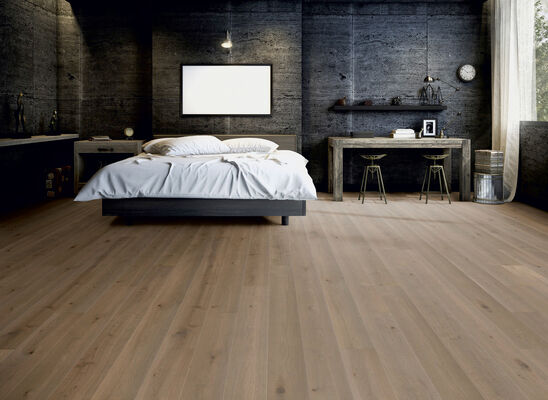  ter Hürne Earth Collection Parkett ausdrucksstark gebürstet, farbig naturgeölt Landhausdiele Naturholz Parkett Eiche terrabraun 2390x200x13 mm 1101012226 | 73624