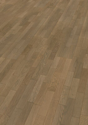 ter Hürne Contours Collection Parkett ausgeglichen gebürstet, farbig naturgeölt Schiffsboden 3-Stab Naturholz Parkett Eiche design terrabraun 2390x200x13 mm 1101012304 | 73768