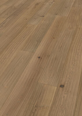  ter Hürne Unique Collection Parkett impulsiv handgehobelt, farbig naturgeölt Landhausdiele Naturholz Parkett Eiche unique graubeige 2390x200x13 mm 1101013017 | 73828