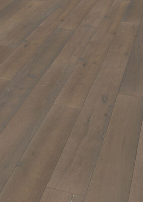  ter Hürne Unique Collection Parkett impulsiv rissveredelt, gebürstet, farbig naturgeölt Landhausdiele Naturholz Parkett Eiche unique nebelbraun 2390x200x13 mm 1101013019 | 73852