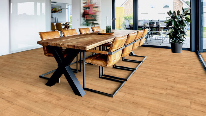  ter Hürne Trend Edition Laminatboden fein-gebürstet Landhausdiele breit Iko Premium-Laminatboden Eiche Boho 1285x280x8 mm 1101021822 | 73894