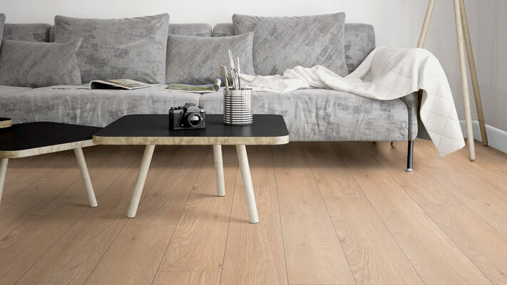  Friends by ter Hürne Laminat Friends Laminat Eiche Flavio linear-gebürstet Landhausdiele 1288 x 8 x 195 mm 1188020009 | 74305