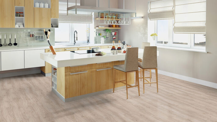  Friends by ter Hürne Vinyl Friends Design-Vinylboden Eiche Theo gebürstet Rigid Landhausdiele RIB Landhausdiele Eiche Theo 2212 1188240001 | 74821