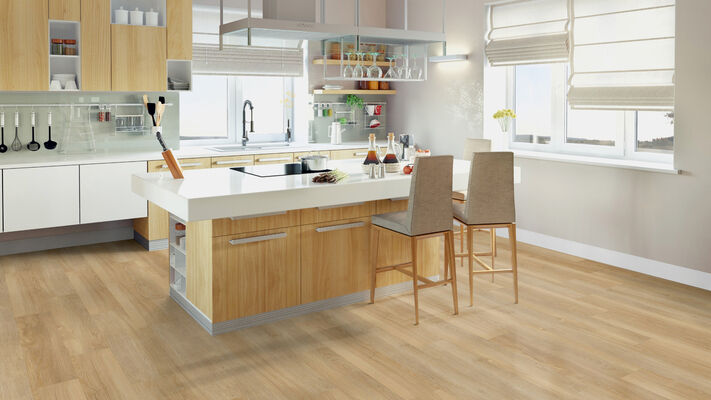  Friends by ter Hürne Vinyl Friends Design-Vinylboden Eiche Ella gebürstet Rigid Landhausdiele breit RIB LHD breit Eiche Ella 2409 1188240102 | 74911