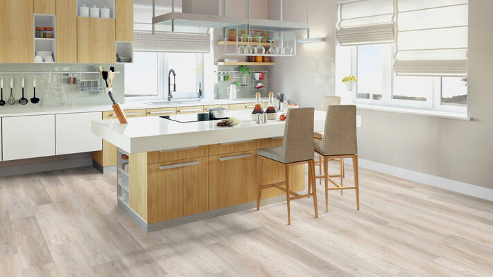  Friends by ter Hürne Vinyl Friends Design-Vinylboden Eiche Clara gebürstet Rigid Landhausdiele breit RIB LHD breit Eiche Clara 2410 1188240103 | 74929