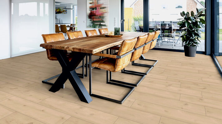  ter Hürne Trend Edition Laminatboden fein-gebürstet Landhausdiele breit Iko Premium-Laminatboden Erle Feng Shui 1285x280x8 mm 1101021827 | 75223