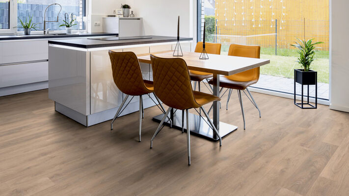  ter Hürne Classic Edition Laminatboden fein-geport Landhausdiele Iko Premium-Laminatboden Eiche French Bistro 1288x195x8 mm 1101021838 | 75355