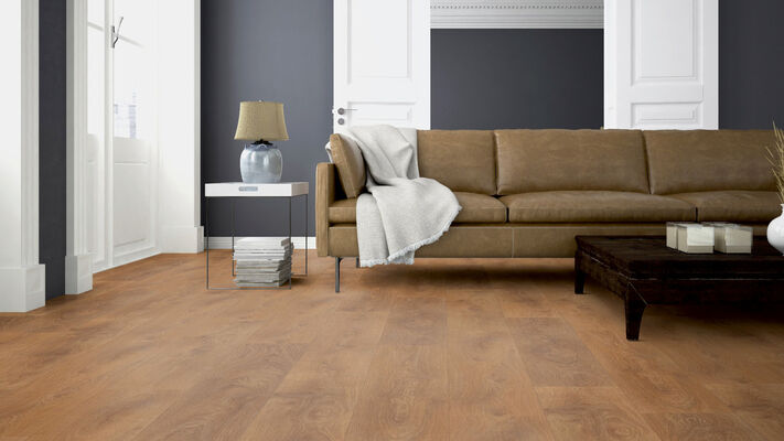  ter Hürne Classic Edition Laminatboden fein-geport Landhausdiele Iko Premium-Laminatboden Eiche Texas Diner 1288x195x8 mm 1101021840 | 75376