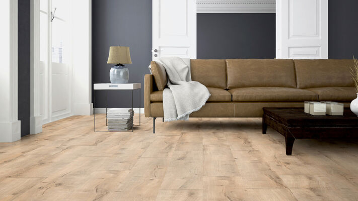  ter Hürne Classic Edition Laminatboden fein-gebürstet Landhausdiele Iko Premium-Laminatboden Eiche Vintage Boutique 1285x192x8 mm 1101021841 | 75388