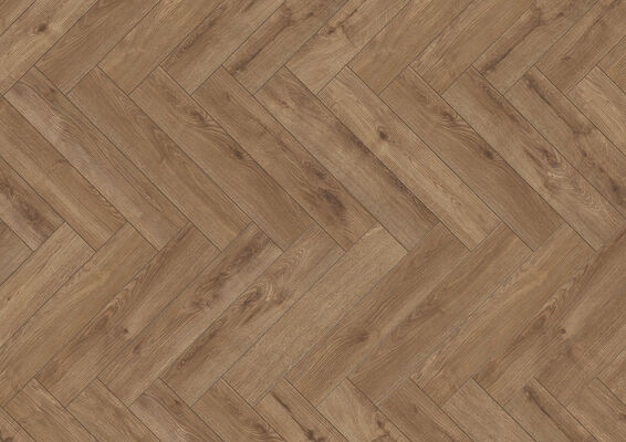  ter Hürne Herringbone Edition Laminatboden grob-strukturiert Fischgrät Iko Premium-Laminatboden Eiche Lodge 630x126x10 mm 1101021849 | 75490