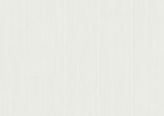  ter Hürne Decor Edition Dekor-Paneele nicht strukturiert Paneel Softprofil UniqueDesign Ahorn cremeweiß 2600x250x12 mm 1101130307 | 75619