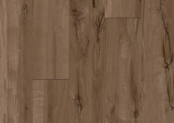  ter Hürne Decor Edition Dekor-Paneele strukturiert Paneel Softprofil UniqueDesign Eiche dunkelbraun 2600x250x12 mm 1101130321 | 75790